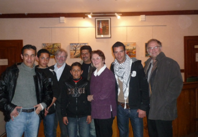 Four Palestinians in Trièves, January 2009